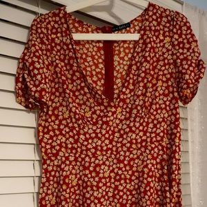 ZAFUL Summer Zipper Dress